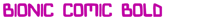 Bionic Comic Bold